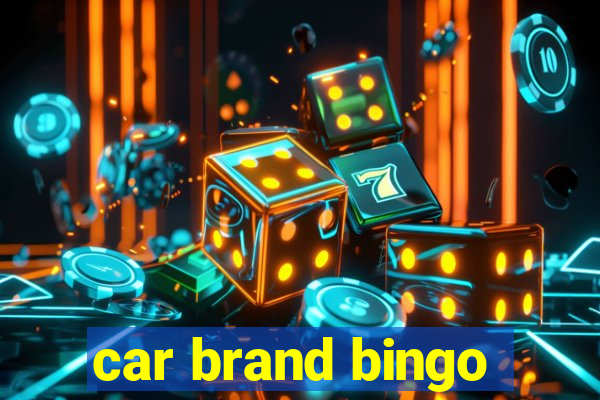 car brand bingo